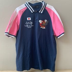 Men’s HUDSON Brand short Sleeve Polo Size  XL